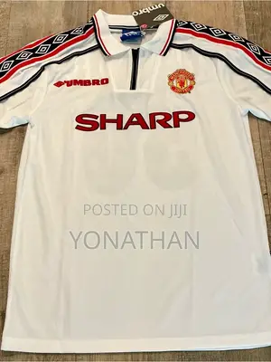 Original Sharp Manchester United White Jersey