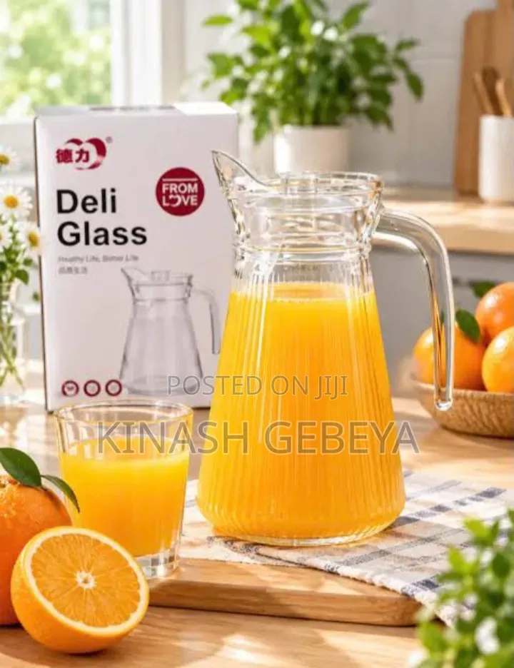 1.7litre Capacity Glass Water Storage Jug