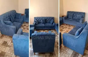 በጣም ፅዱ ባለ 4 Nарች የሳሎን ሶፋ
