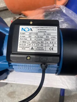 Nova Jet 1.1hp Water Pump Hmax 50