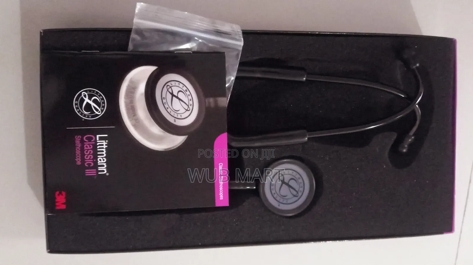 3M Littmann Classic IIITM Stethoscope — ክላሲክ 3 የዶክተሮች ማዳመጫ