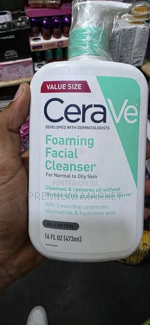 CeraVe Foaming Facial Cleanser, Face Wash for Oily Skin, 16fl Oz
