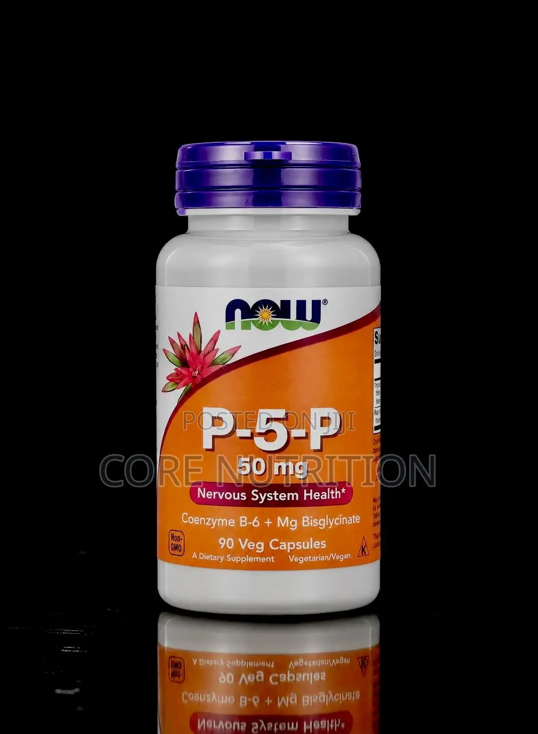 P-5-P 50mg Coenzyme B-6 Formula Featuring P-5-P , 90 Capsules
