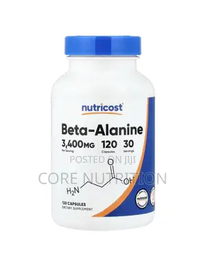 Nutricost Beta-Alanine 3,400mg , 120 Capsules