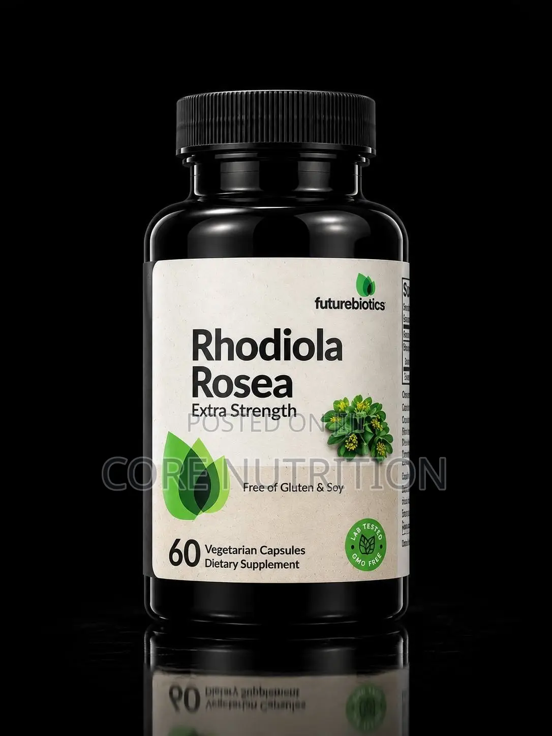 Rhodiola Rosea Extra Strength , 60 Capsules