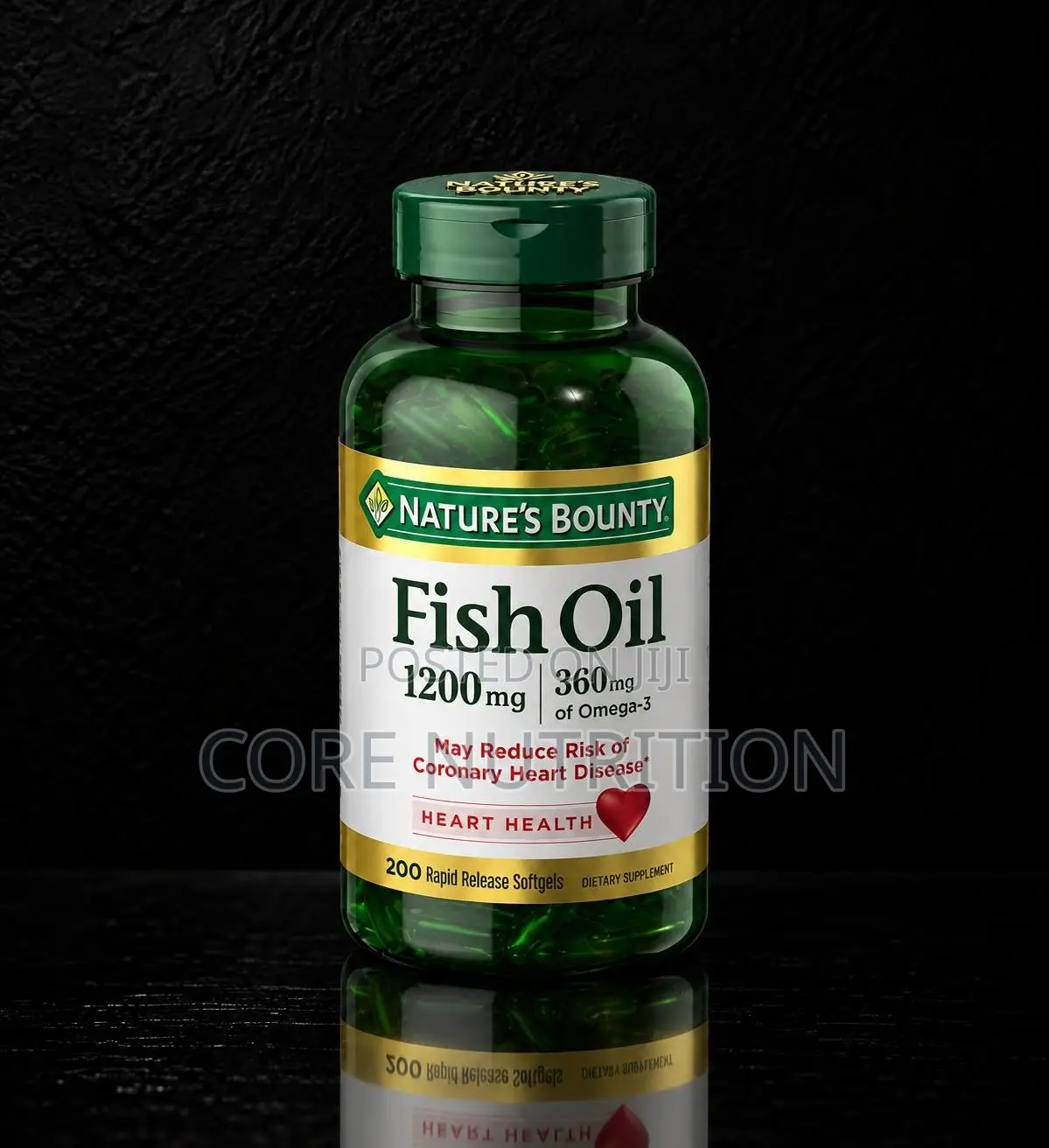 Nature’s Bounty Fish Oil 1200mg Fish Oil 2000 Softgels
