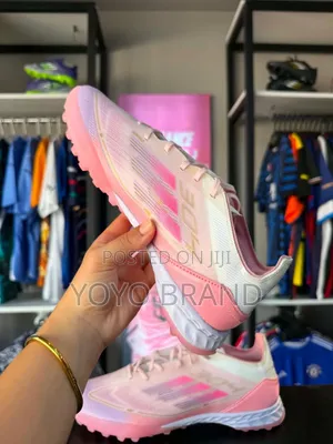 Adidas F50 Soccer Cleats Pink /White
