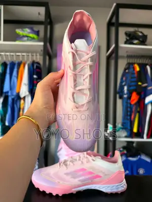 Adidas F50 Soccer Cleats Pink /White