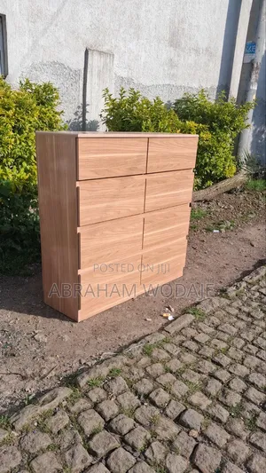Wood Color Chest Drawer