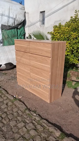 Wood Color Chest Drawer