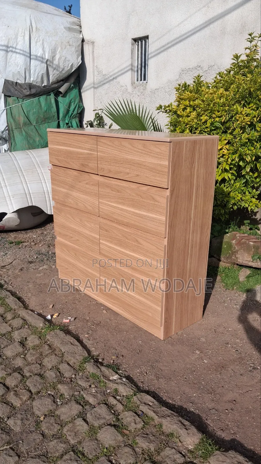 Wood Color Chest Drawer