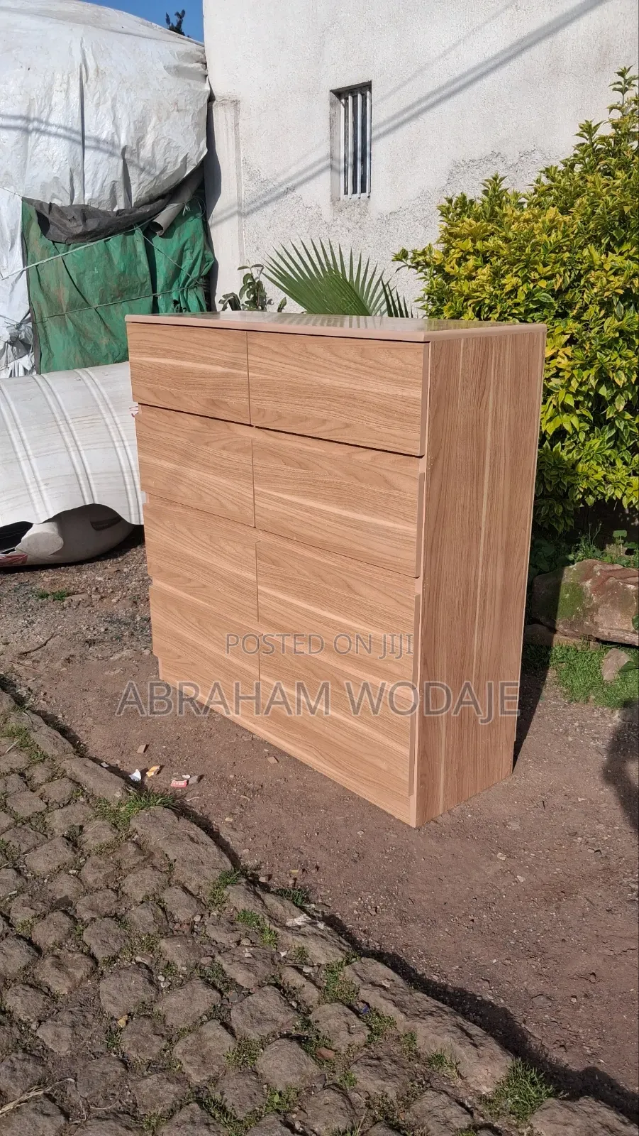 Wood Color Chest Drawer