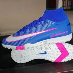 Nike Air Zoom Mercurial Superfly Turf Soccer Blue/White