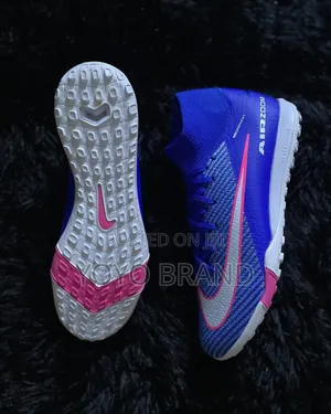 Nike Air Zoom Mercurial Superfly Turf Soccer Blue/White