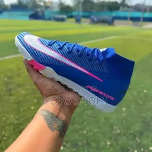 Nike Air Zoom Mercurial Superfly Turf Soccer Blue/White
