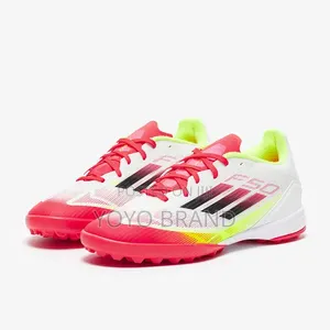 Adidas F50 League Turf Soccer Shoes White, Black, /Solar Yellow