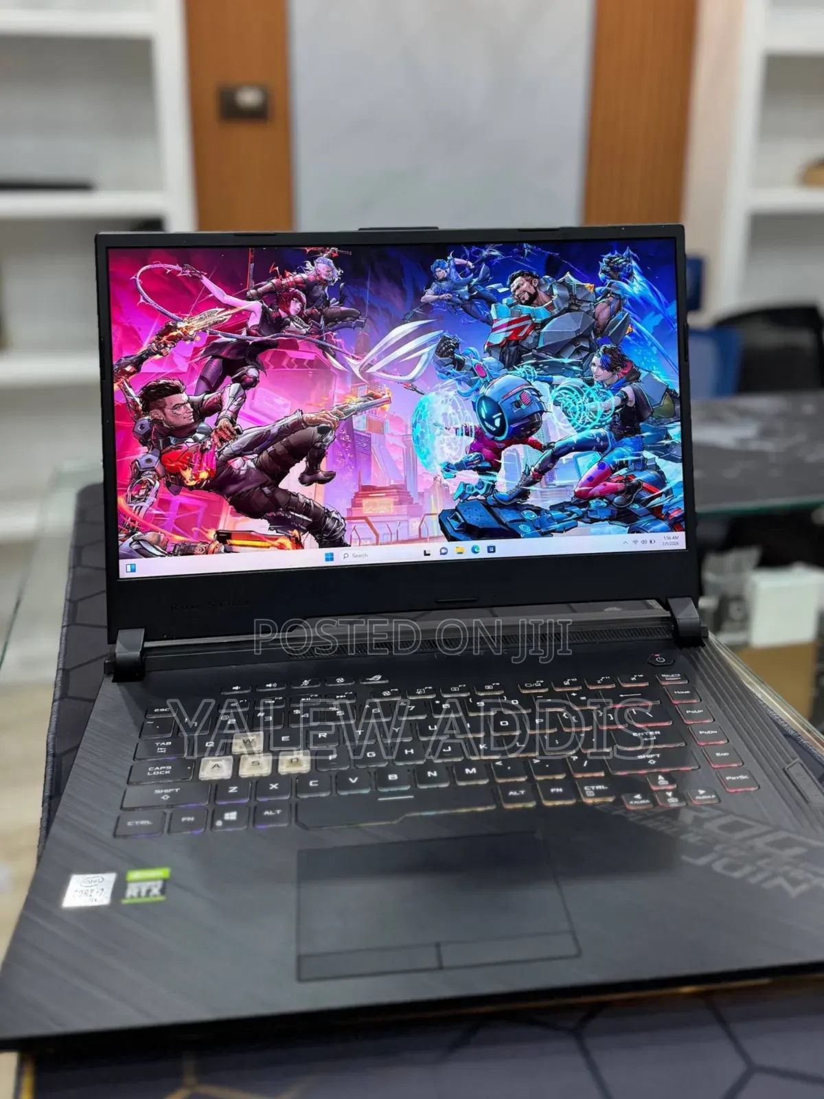 New Laptop Asus ROG Strix G15 16GB Intel Core i7 SSD 512GB