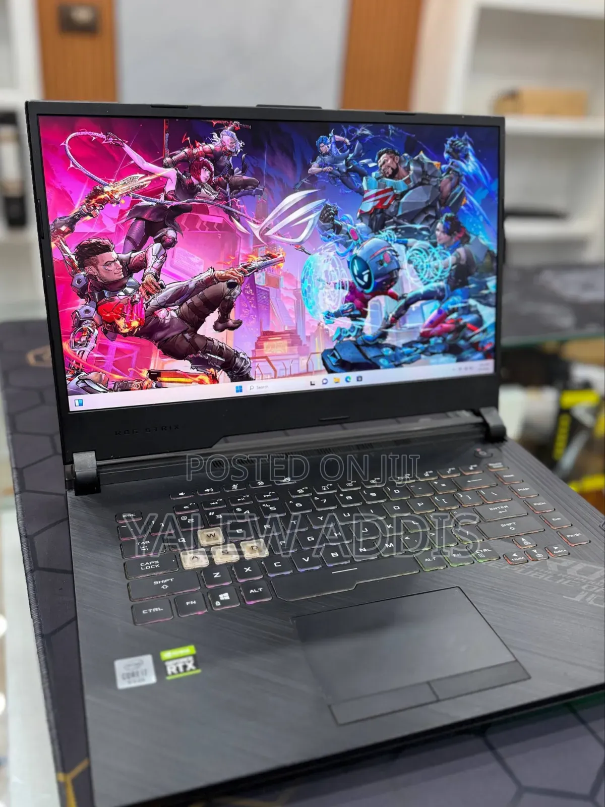 New Laptop Asus ROG Strix G15 16GB Intel Core i7 SSD 512GB