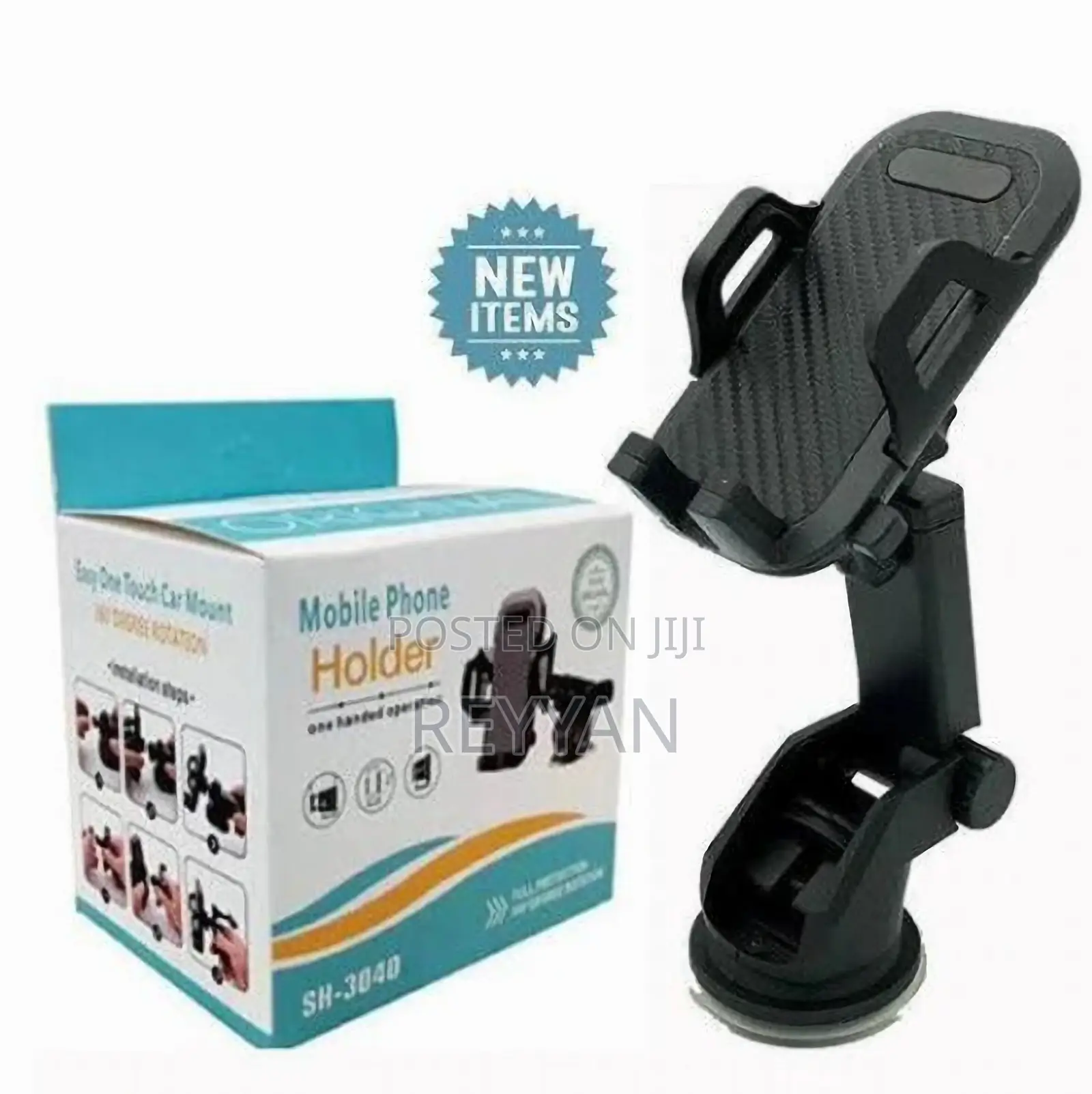 SH-512 360° Rotating Car Mobile Phone Holder