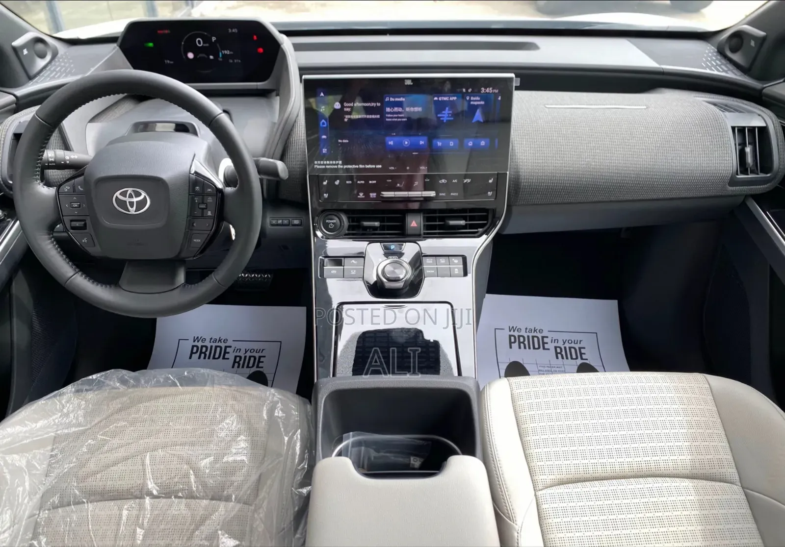 New Toyota bZ4X 2024 White