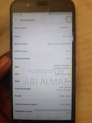 Huawei nova 2 Plus 128 GB Silver
