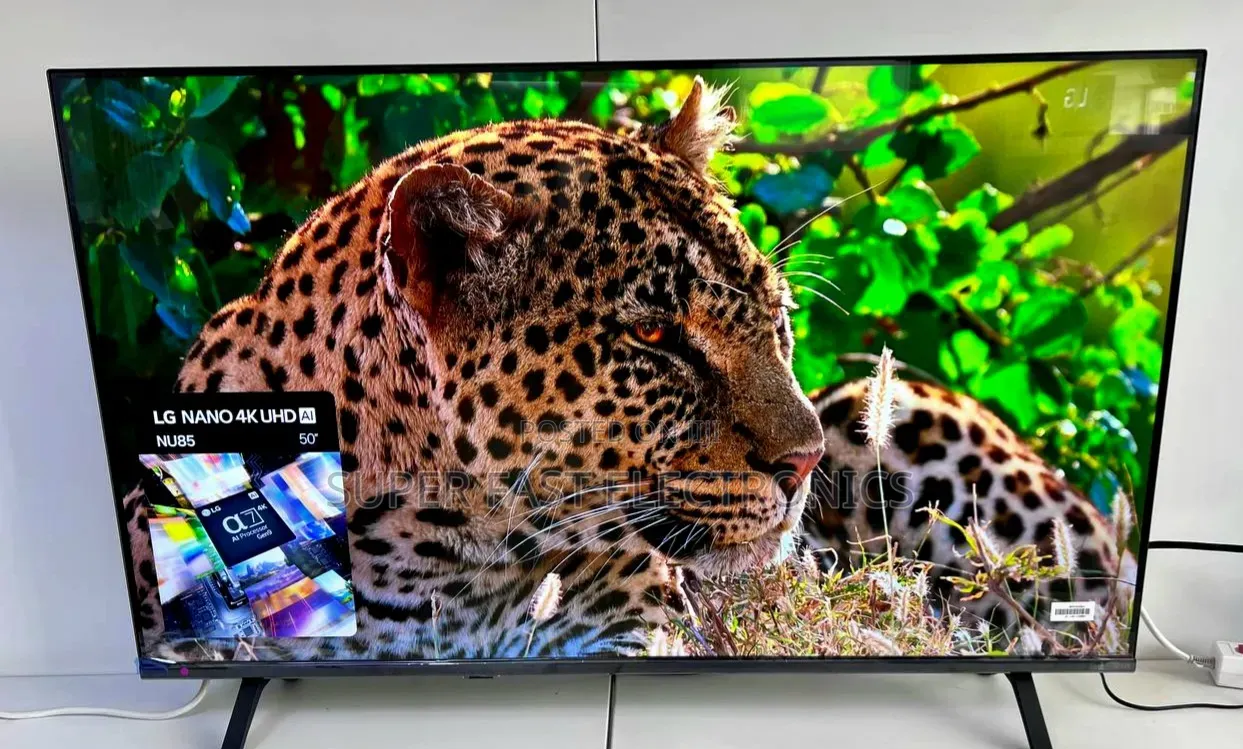 LG 50 Inch TV Nano UHD AI Smart Powered by the Α7 AI Procesor webOS