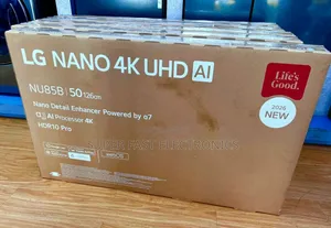 LG 50 Inch TV Nano UHD AI Smart Powered by the Α7 AI Procesor webOS