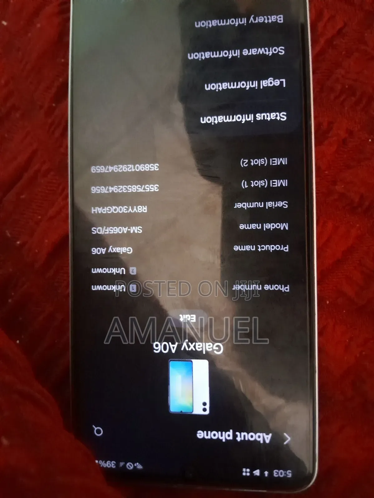 Samsung Galaxy A06 64 GB White