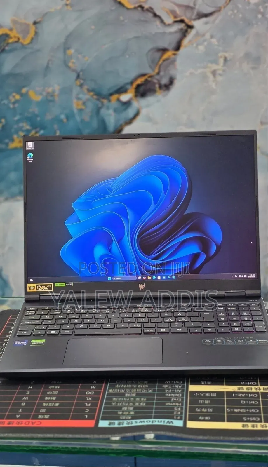 New Laptop Acer Predator Helios Neo 16 16GB Intel Core i9 SSD 1T