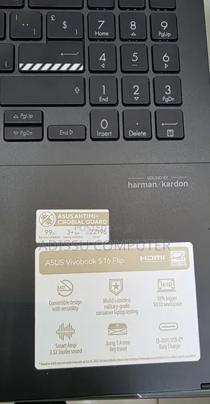 New Laptop Asus Vivobook S 16 16GB Intel Core i9 SSD 1T
