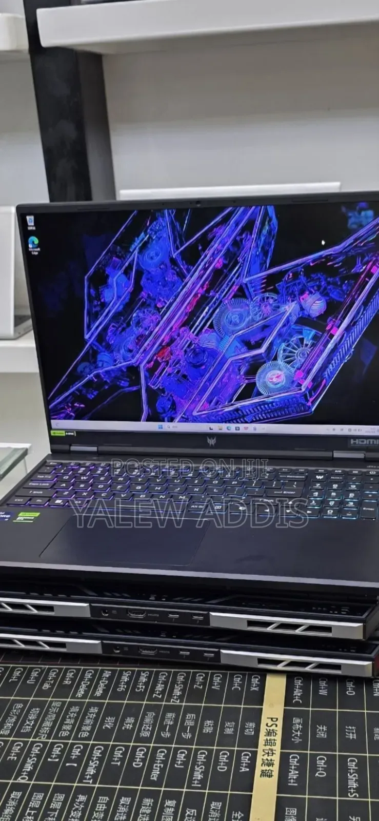 New Laptop Acer Predator Helios Neo 16 16GB Intel Core i9 SSD 1T