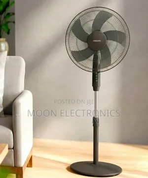 Fan Cooling Philips 600 Series Pedestal in Black Powerful Airflow