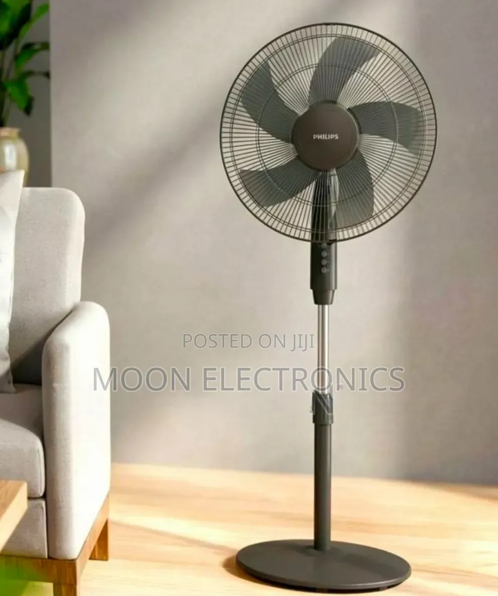 Fan Cooling Philips 600 Series Pedestal in Black Powerful Airflow