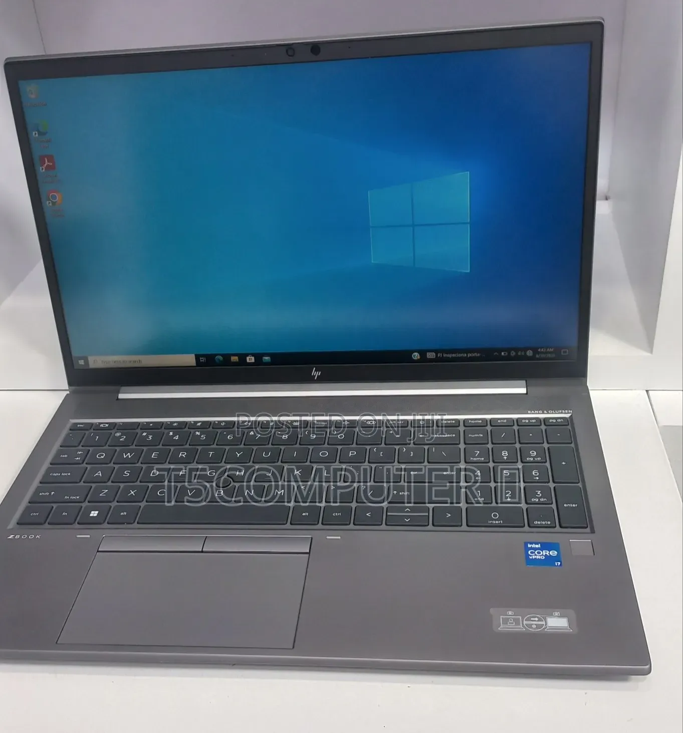 New Laptop HP ZBook Studio G8 16GB Intel Core i7 SSD 512GB