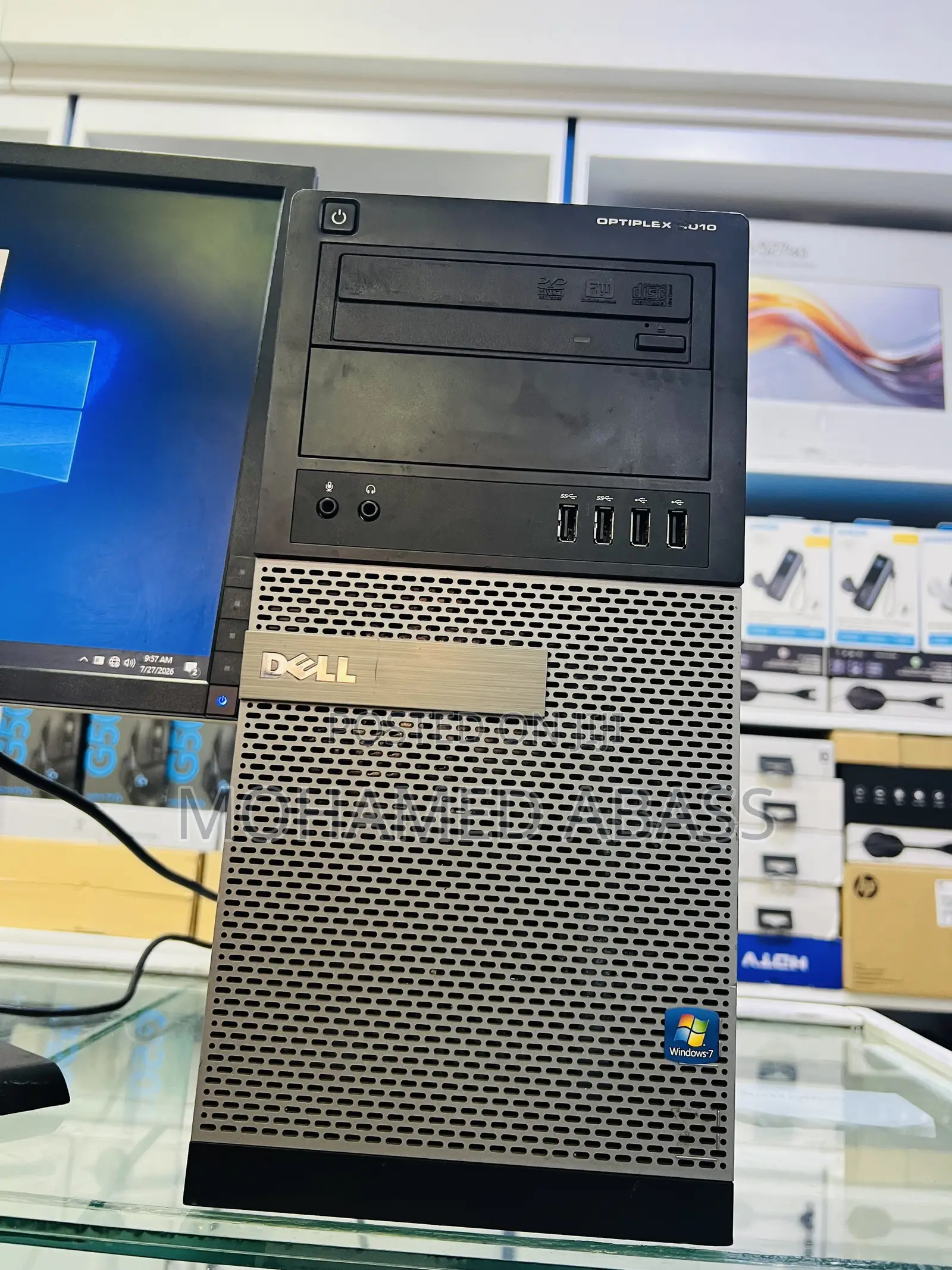 Desktop Computer Dell OptiPlex 3010 4GB Intel Core i5 HDD 500GB