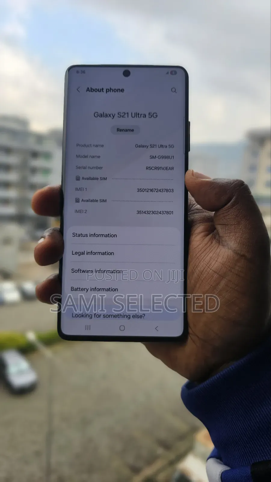 New Samsung Galaxy S21 Ultra 5G 128 GB Black