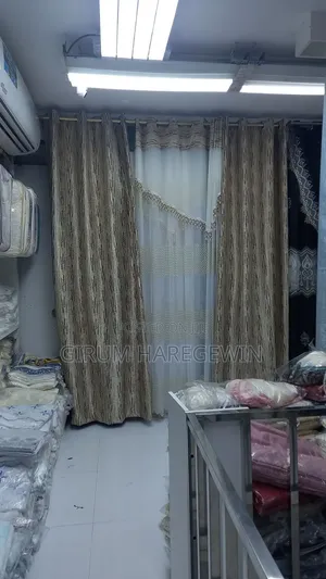 Luxury Double Layer Curtain Set With Tassel Net Sheer