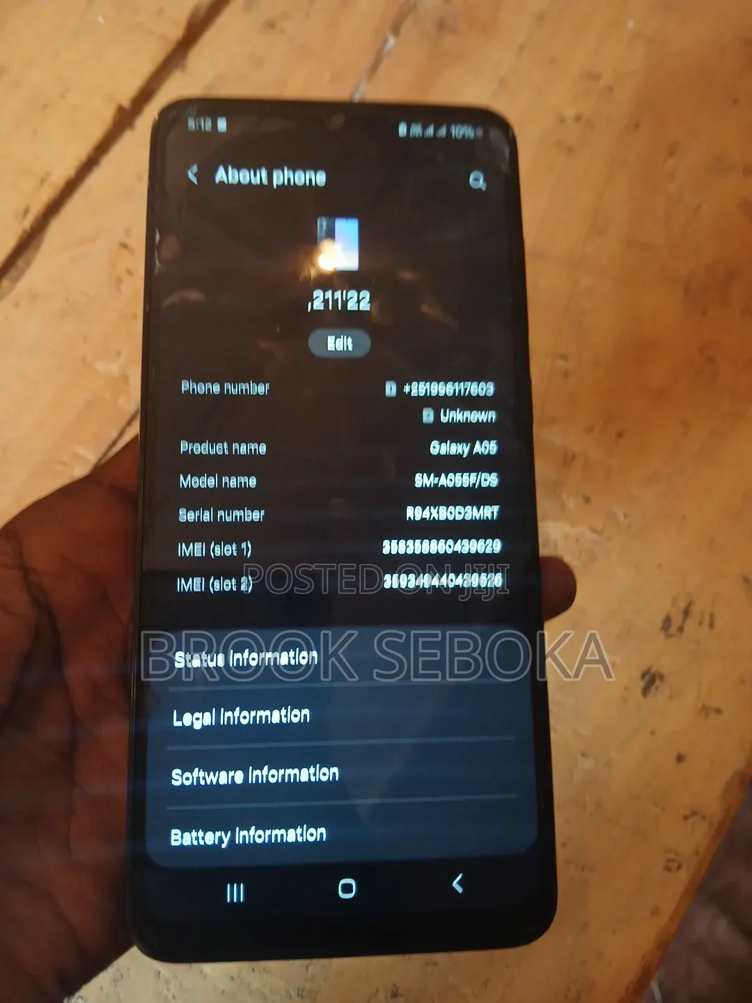 Samsung Galaxy A05 64 GB Black