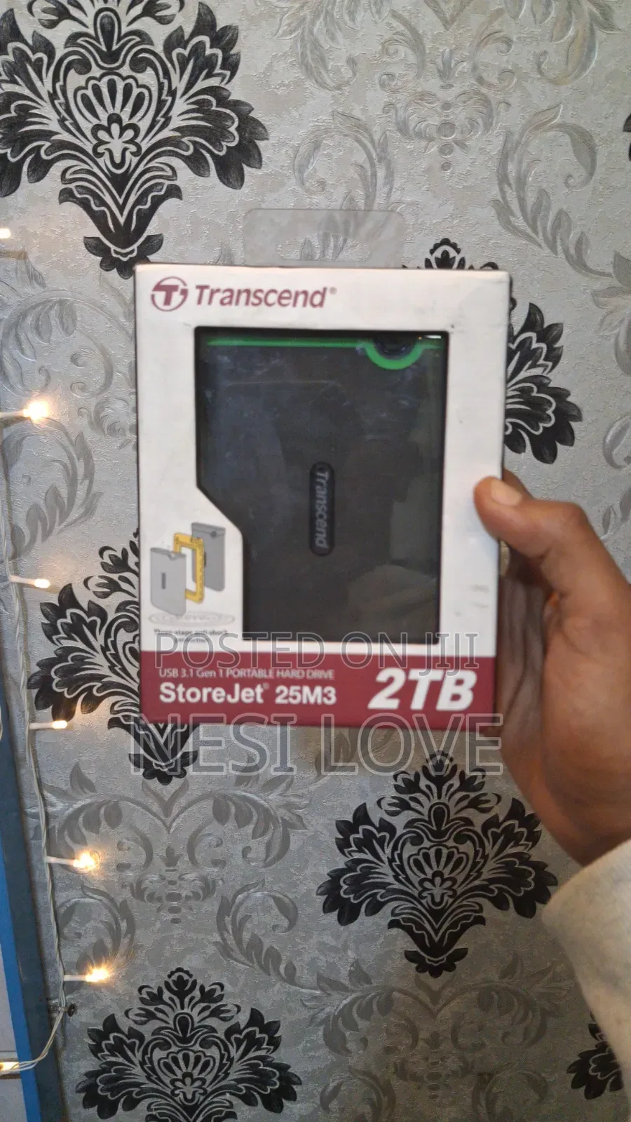 2TB Transcend External Hard Disk Drive Storage