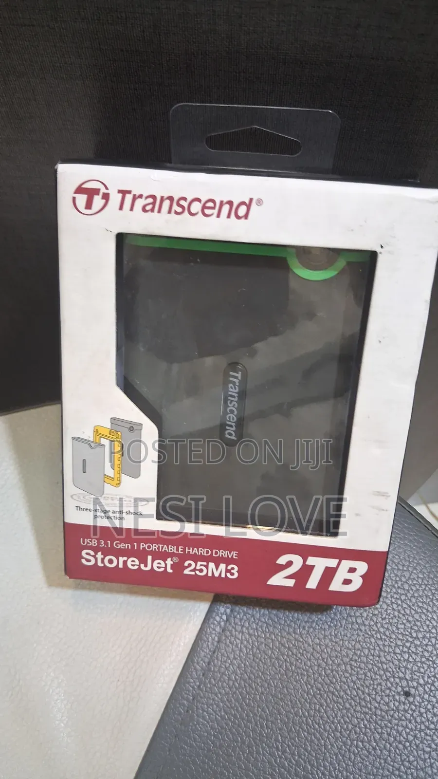 2TB Transcend External Hard Disk Drive Storage