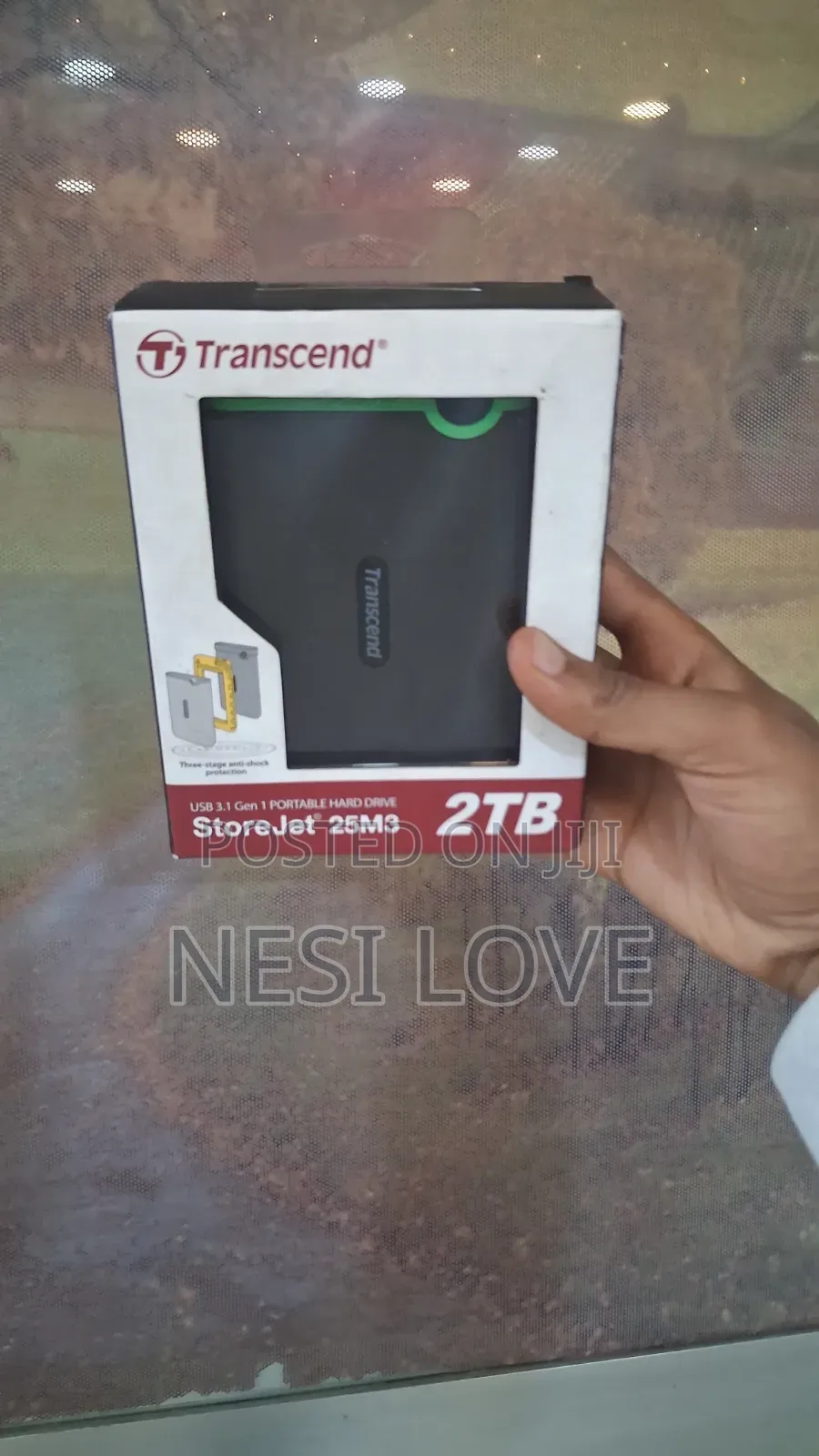 2TB Transcend External Hard Disk Drive Storage