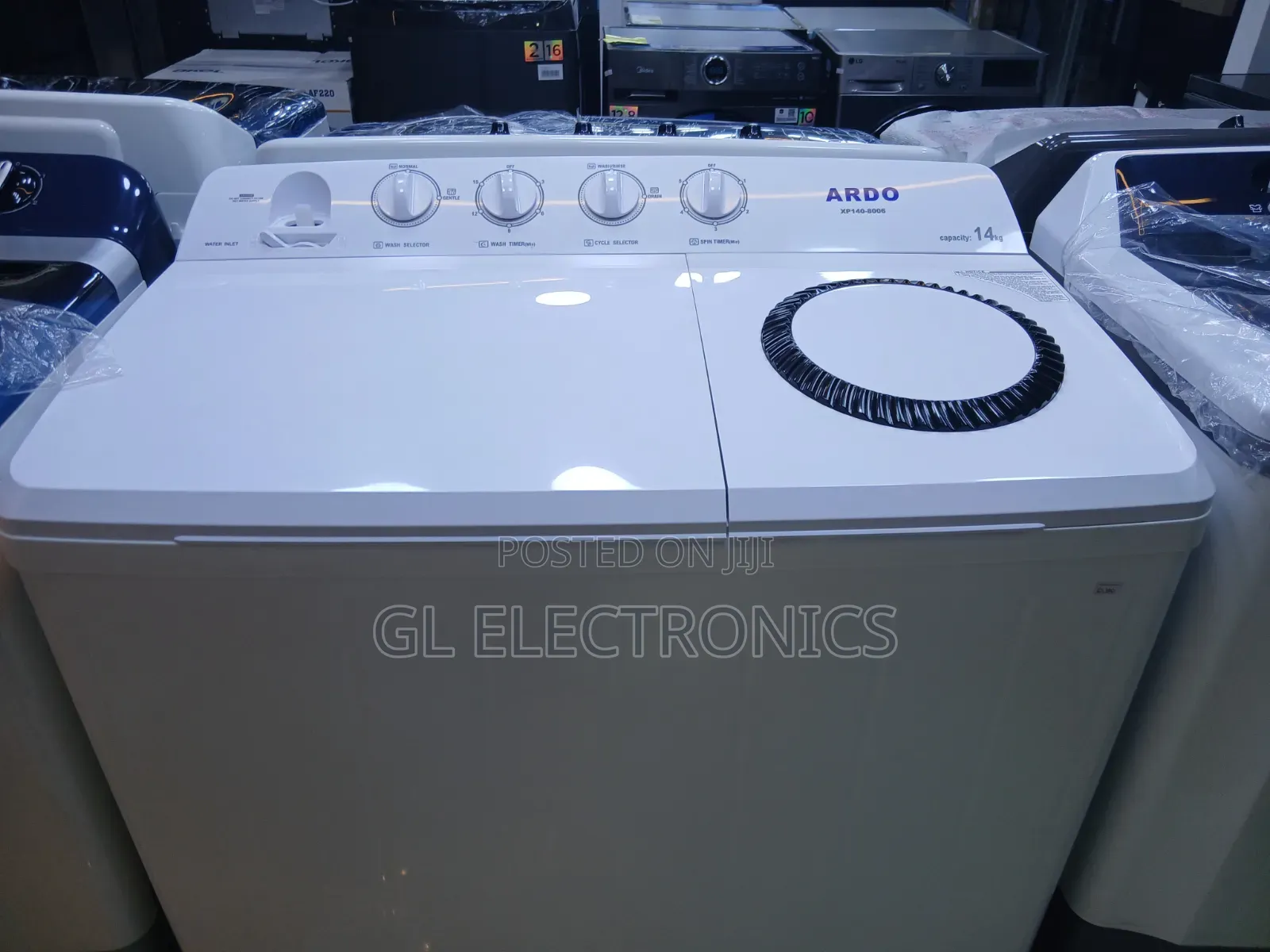 Ardo Washing Machine 14kg Duall Motor