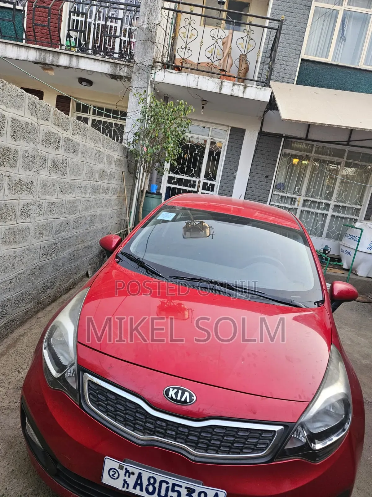 Kia Rio 2015 Red