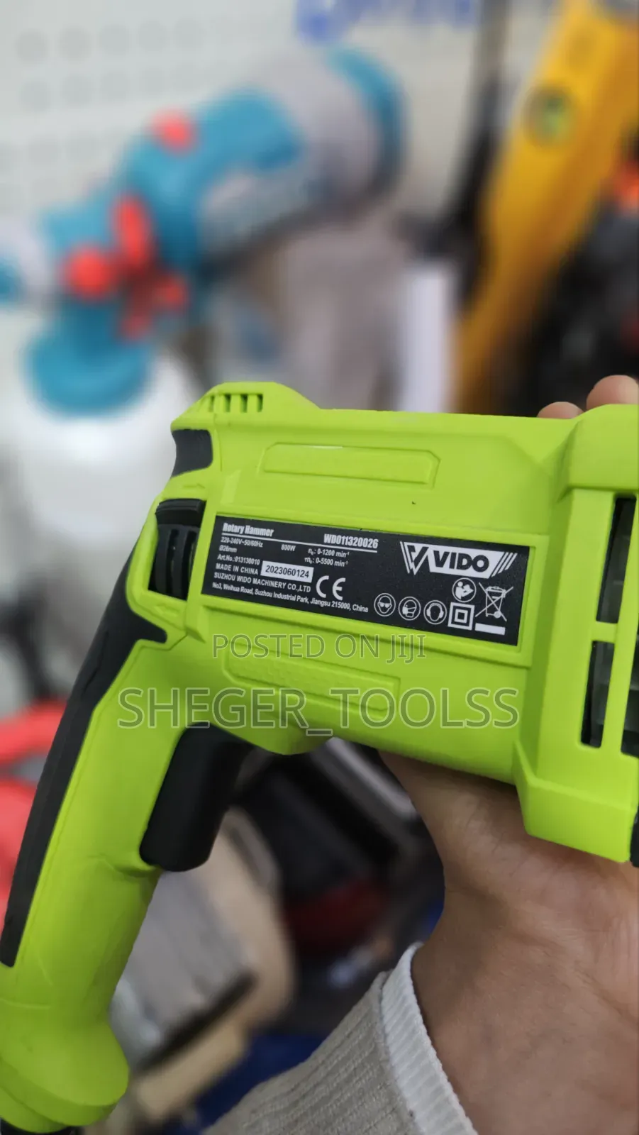Vido Rotery Hammer Drill