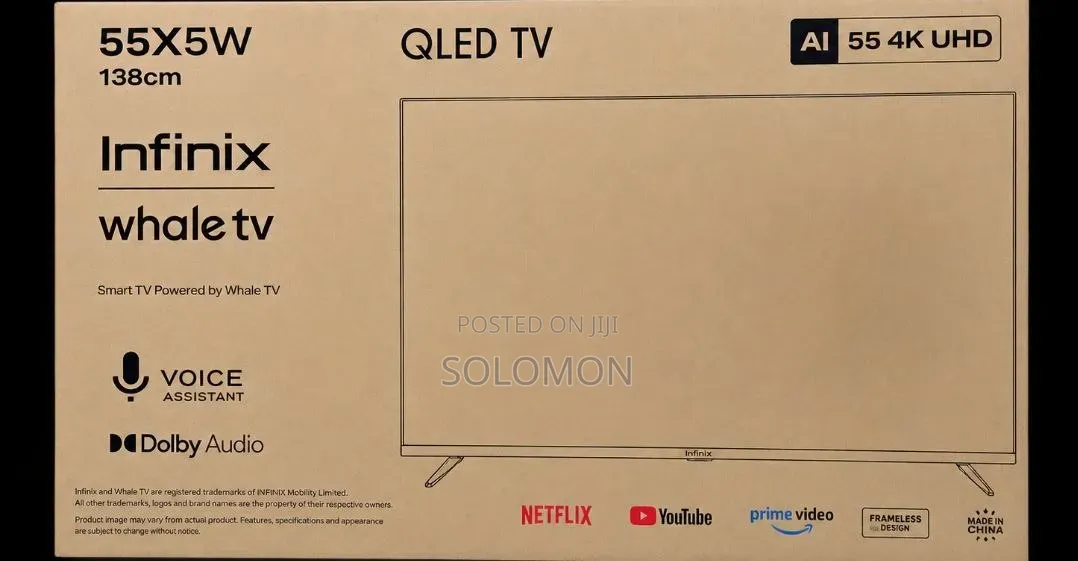Infinix 55 Inche" X5W QLED Smart TV