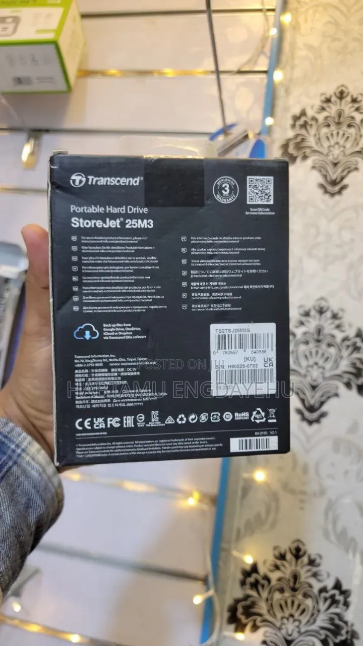Transcend 2tb External HDD