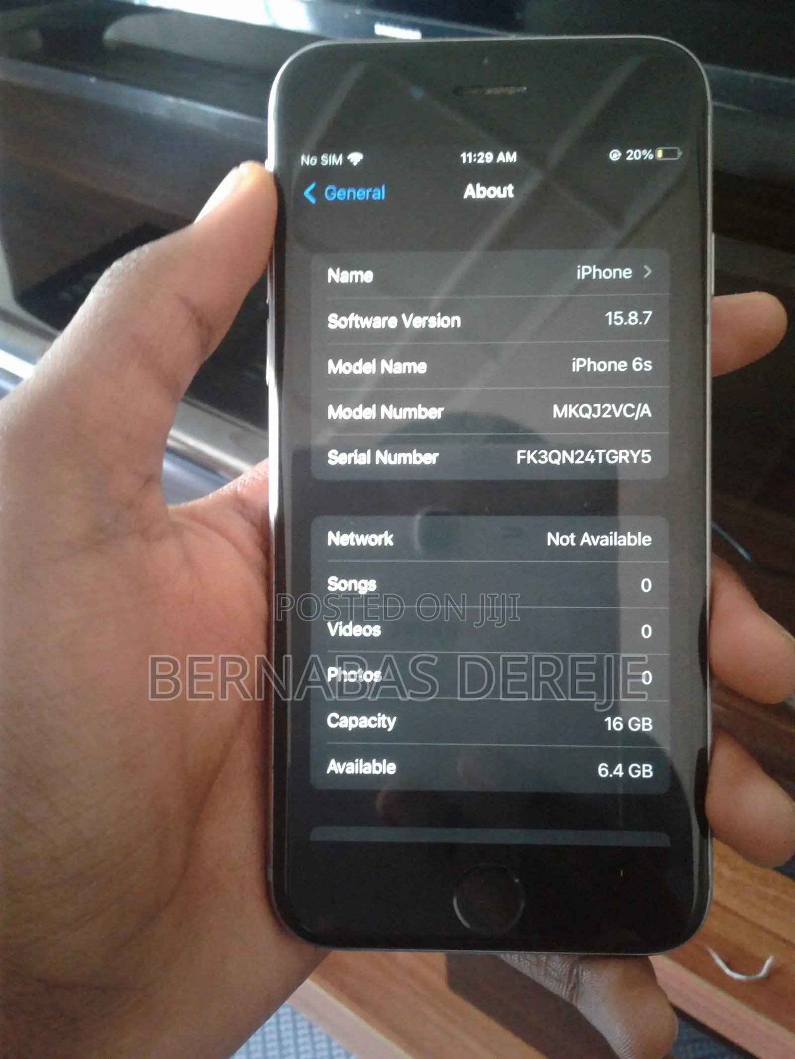 Apple iPhone 6s 16 GB Silver