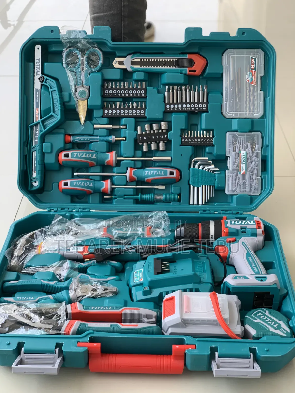 Total 166pcs Tools Set