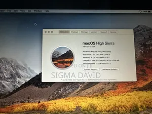Laptop Apple MacBook Pro 2011 8GB Intel Core i5 HDD 500GB