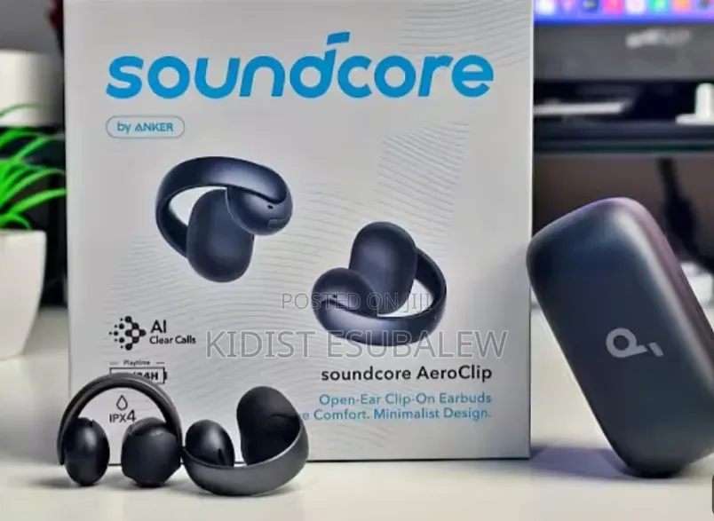Soundcore AeroClip Open-Ear Clip-on Earbuds